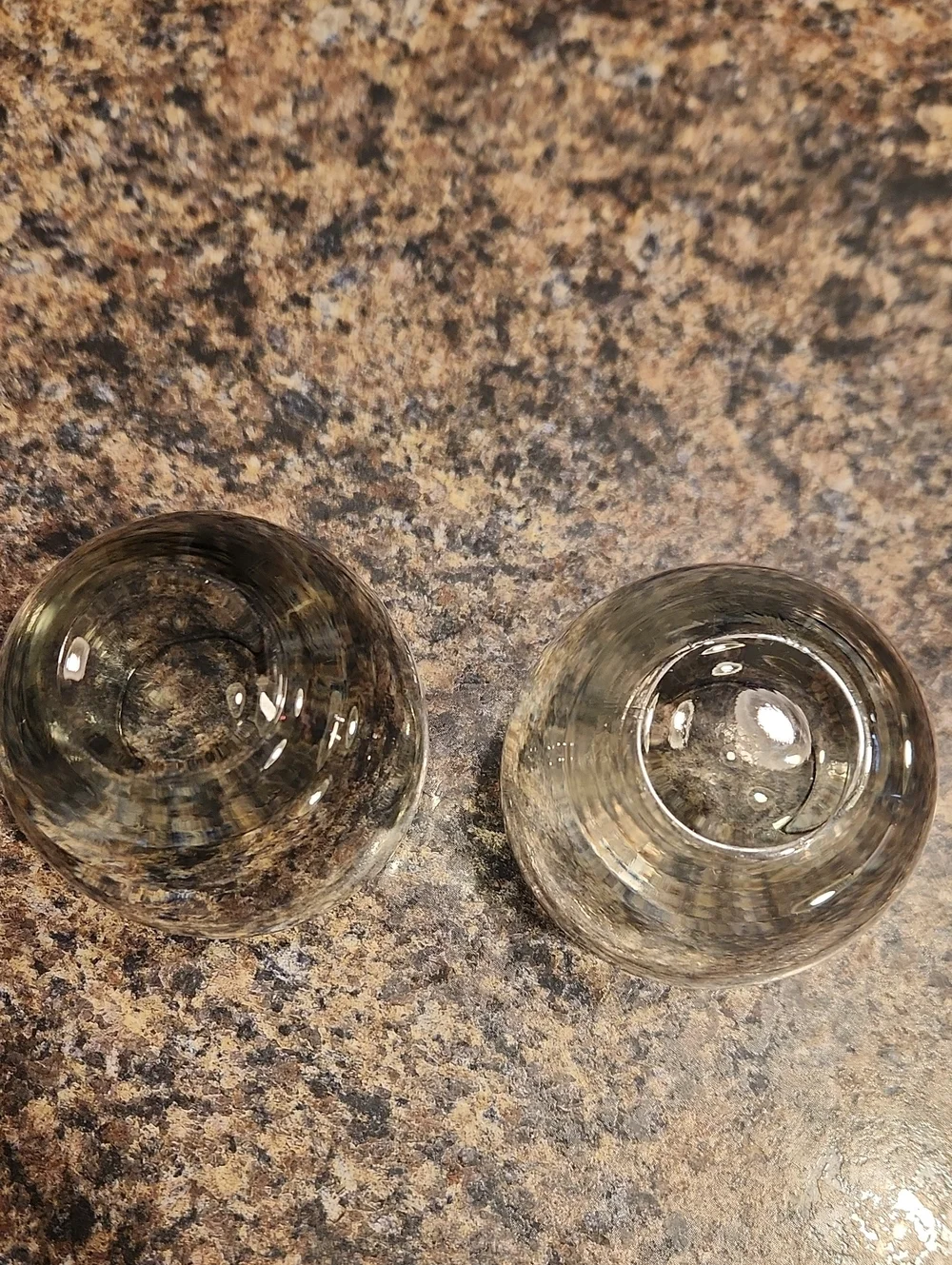 EUC Vtg. Set Of 2 70's NFL NY Jets Smoky Whiskey Bar Glass